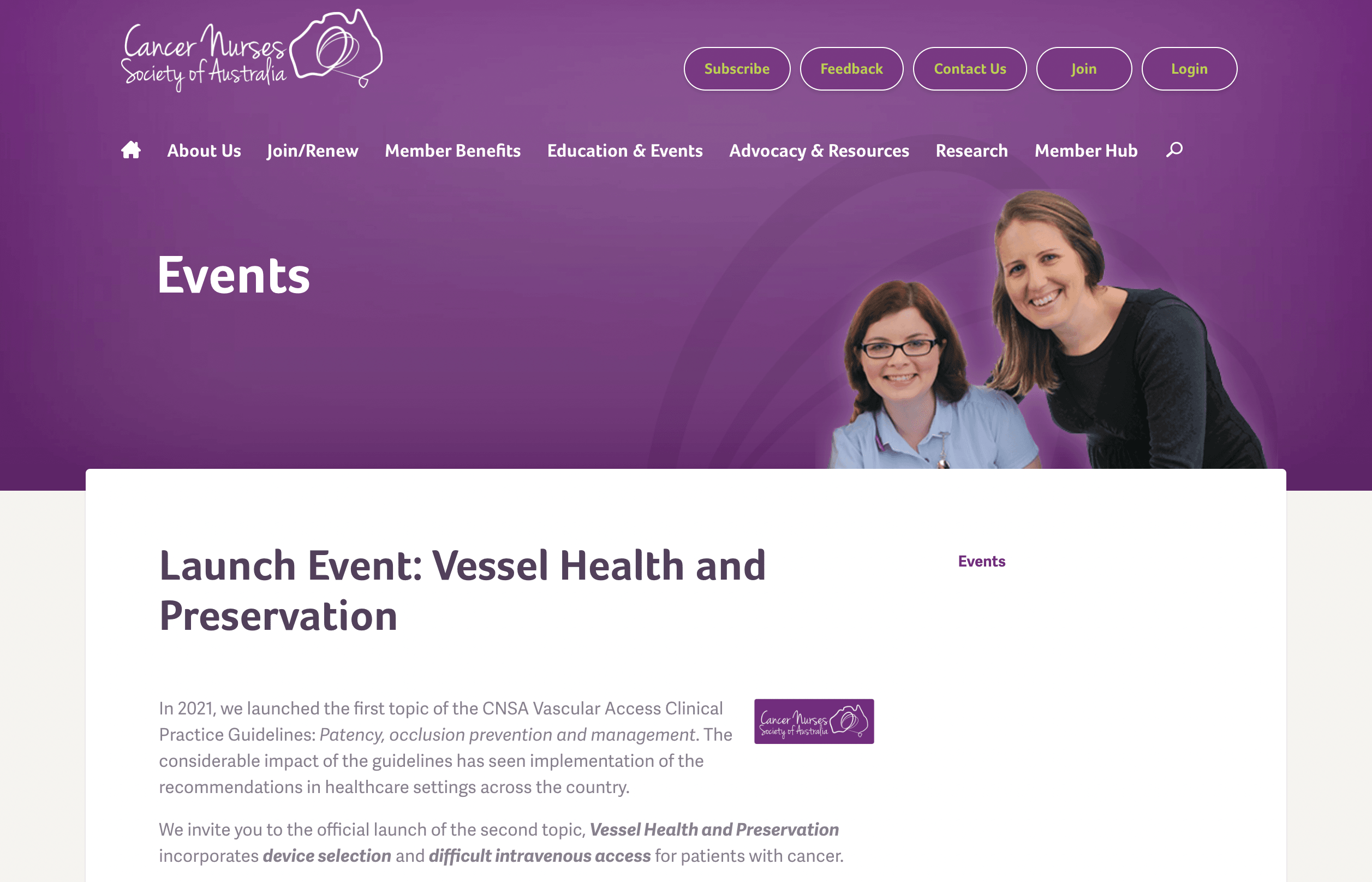 CNSA Vessel Health and Preservation Event: Unveiling the Future of Vascular Care CNSA Vessel Health and Preservation Event: Unveiling the Future of Vascular Care